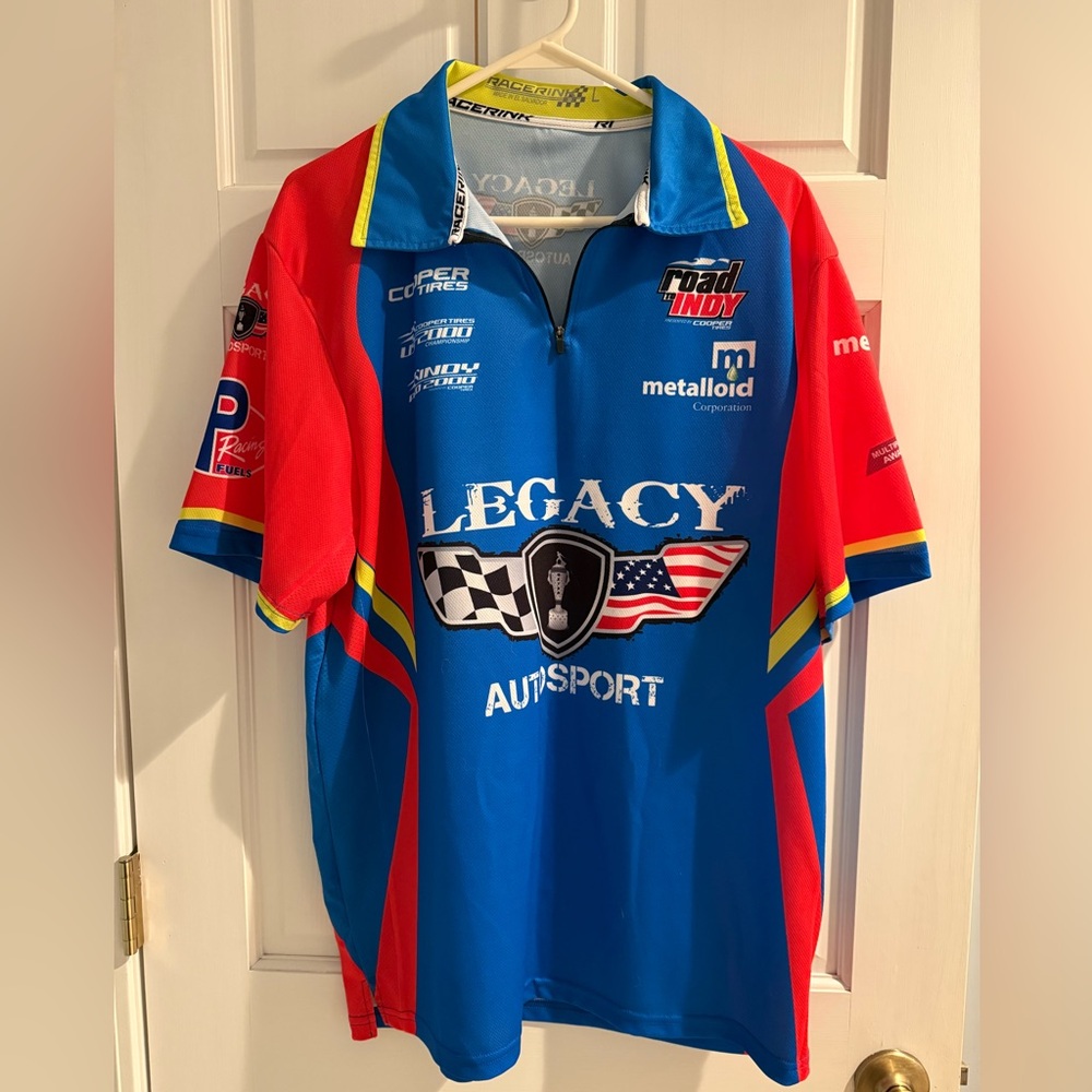 IndyCar Legacy Autosport Indy Crew Shirt Large